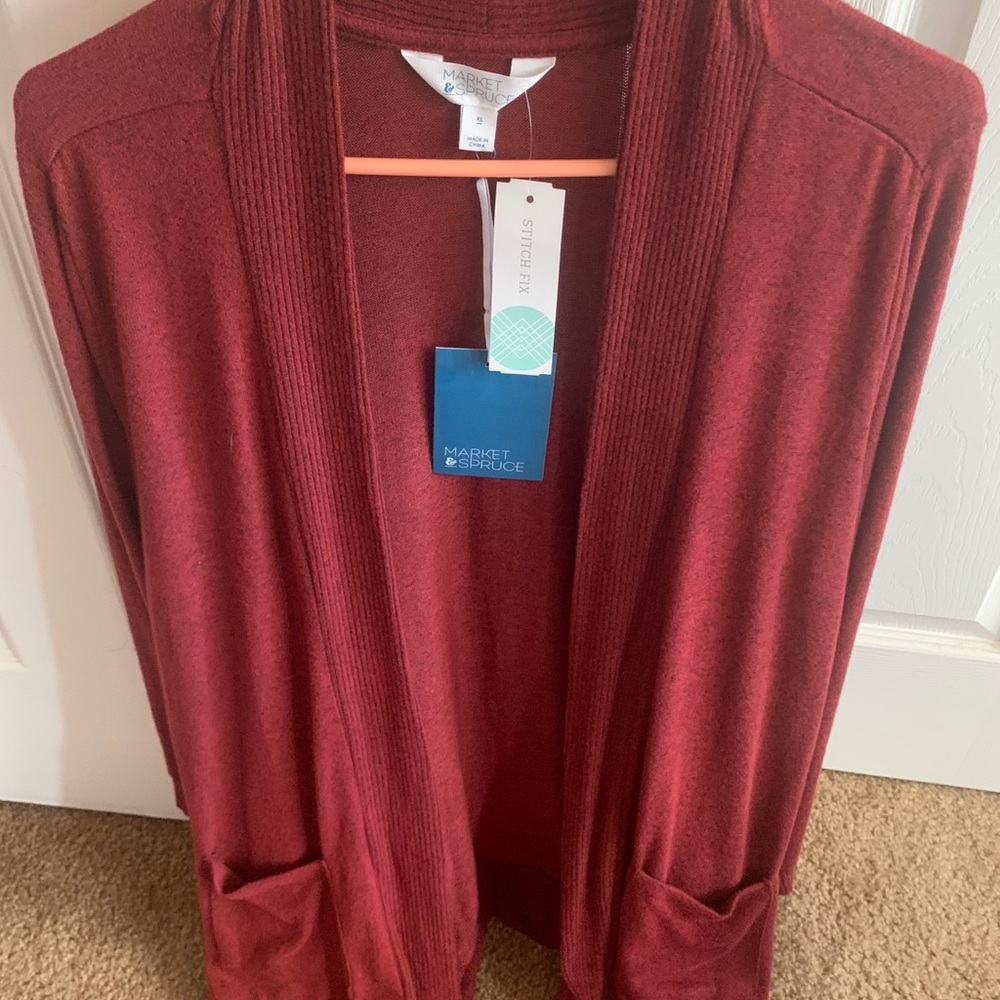 Halls Brushed Knit Two Pocket Cardigan